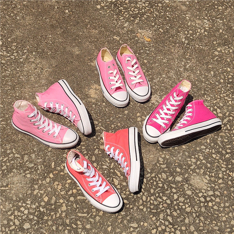 玫红梅红粉色allstar康威1970 外贸捡漏清仓特价次品尾货瑕疵处理