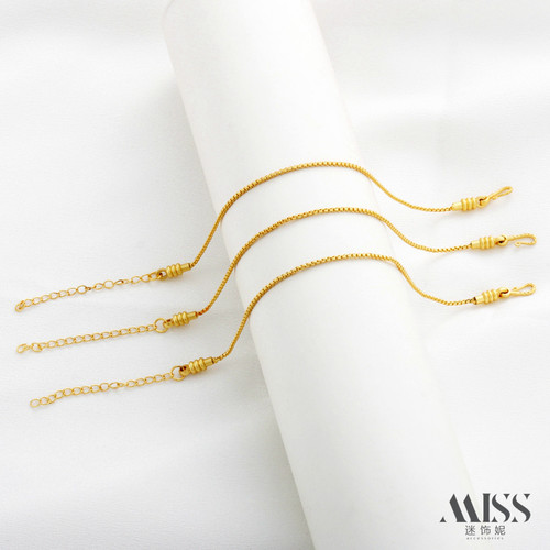 祢饰妮铜包金保色可调节万能手链