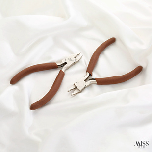 手作专用工具钳高压锅定位珠按扣收尾扣按压辅助diy手工珠宝钳子