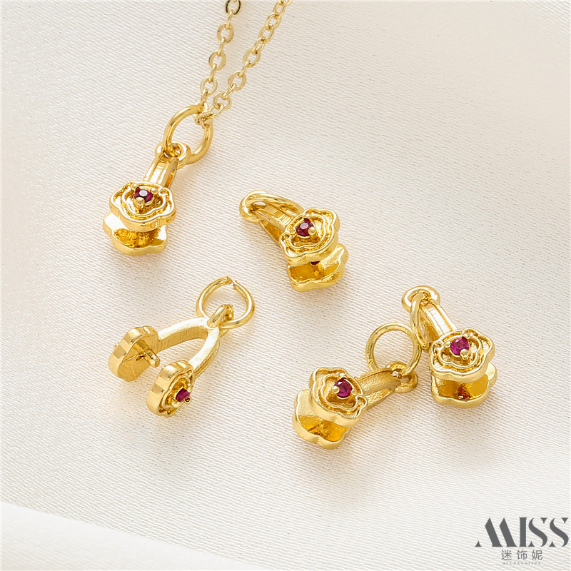 迷饰妮夹扣包邮保色镀金