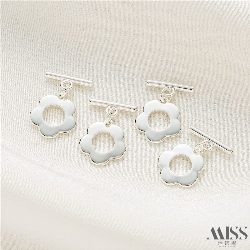 迷饰妮OT扣包邮保色铜包银