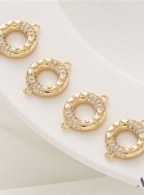 迷饰妮女铜包金保色吊坠包邮