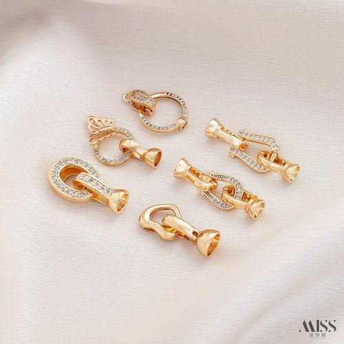 祢饰妮收尾扣头保色万能扣可打开