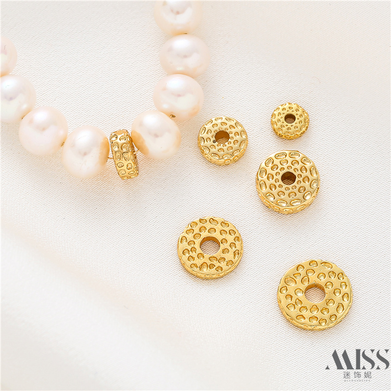 迷饰妮镀金镀银保色隔珠包邮