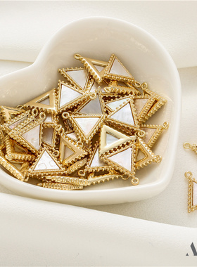 迷饰妮女铜包金保色吊坠包邮