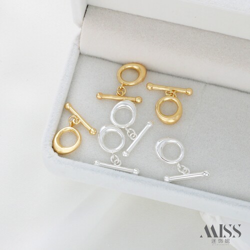 迷饰妮包金保色OT扣连接扣