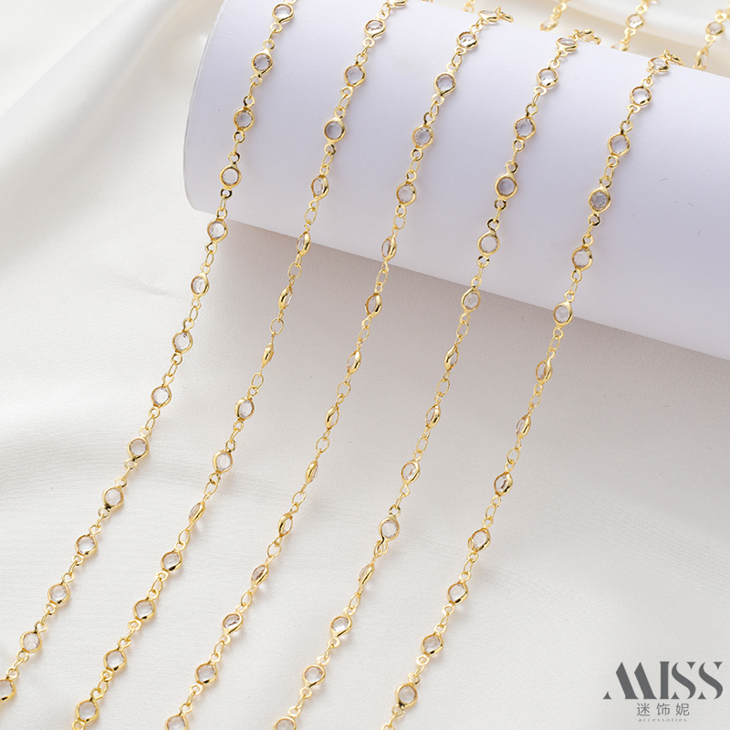 迷饰妮手工链包邮保色铜镀金