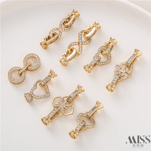 迷饰妮连接扣包邮保色金属镀金