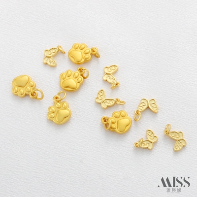 迷饰妮镀金保色蝴蝶猫爪