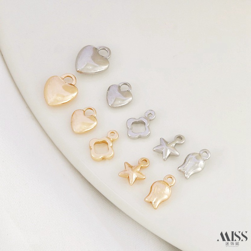 迷饰妮男女铜包金保色小吊坠挂件