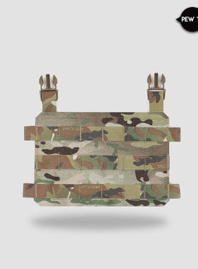 PEWTAC 海狸款 战术背心MOLLE前面板  THORAX扩展前板 FP08