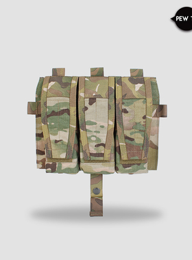 PEWTAC AVS翻盖三联5.56 AR攻击面板工具杂物战术户外 FP18