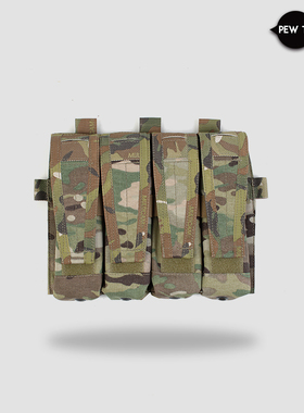 PEWTAC AVS 翻盖四联SMG 9MM .45攻击面板工具杂物包JPC2.0 FP20