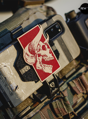 PEW TACTICAL 骷髅大魔 织唛 魔术章 臂章 士气章 BZ046