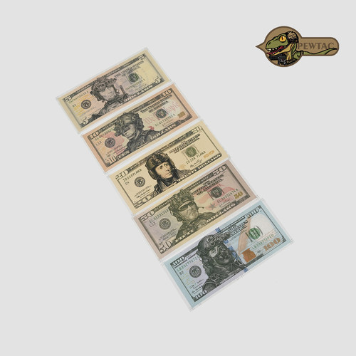 PEWTAC战术人物美金PVC贴纸