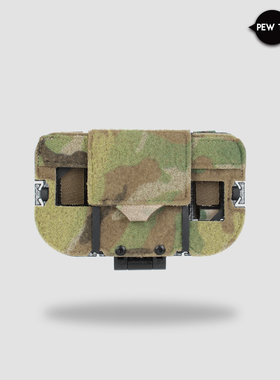 PEWTAC S&S款战术背心胸口手机导航molle支架LV119 FCPC OT09