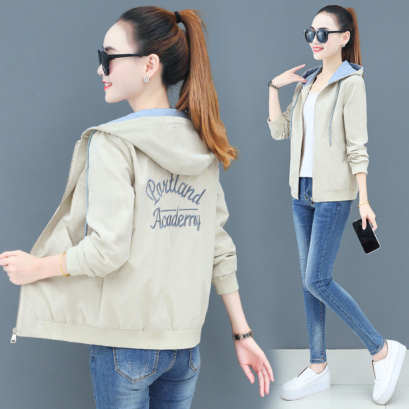 2020春秋季新款宽松短款外套女韩版休闲小个子香风上衣百搭学生潮