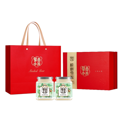 蒙面小熊俄罗斯椴树雪蜜蜂蜜礼盒