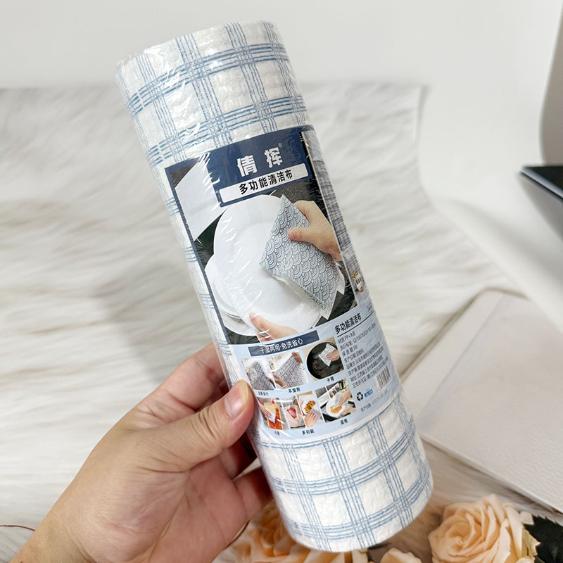 倩挥多功能清洁布干湿两用一次性懒人抹布厨房碗布一次性吸水