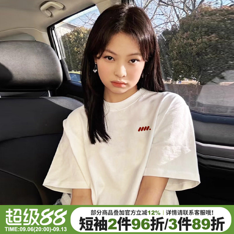简约风通勤百搭打底衫半袖上衣夏图片