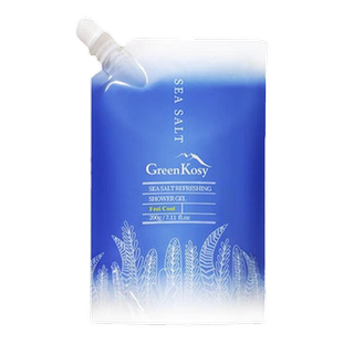 GreenKosy/绿色溪谷海盐除螨净肤沐浴露200g