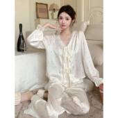 春女式 长袖 外穿高档甜美圆点2026家装 新款 套装 0128z