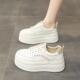 日常百搭时尚 新款 运动0205z 增高小白鞋 韩版 厚底松糕鞋 女2026春季