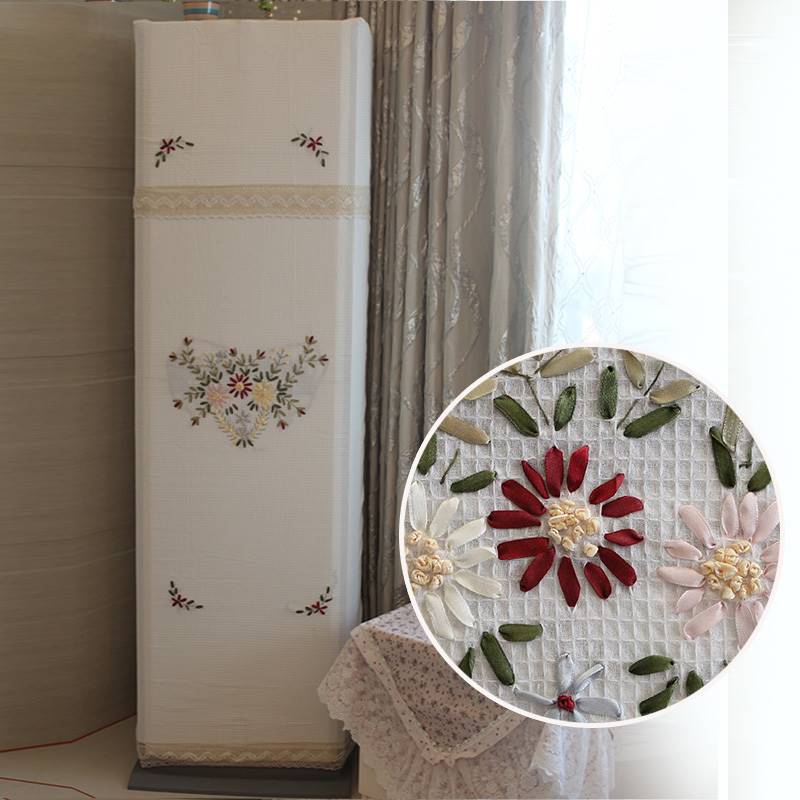 空调罩1003n简约格柜机立式柜式全包现代布艺防尘罩2p大3p美的海