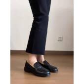 版 一脚蹬单鞋 厚底乐福鞋 春季 女2026新款 英伦风小皮鞋 小皮鞋 0205z