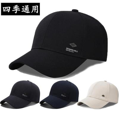 帽子男款秋中老年人棒球帽老人爸爸爷爷保暖老头男士鸭舌帽1212w