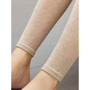 条纹打底九分裤袜女春秋薄款外穿显瘦无缝打底裤加绒中厚秋0127r