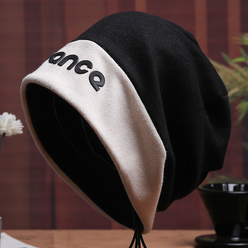 针织包头帽子男堆堆款季保暖2025潮牌套头光头大头围0925w