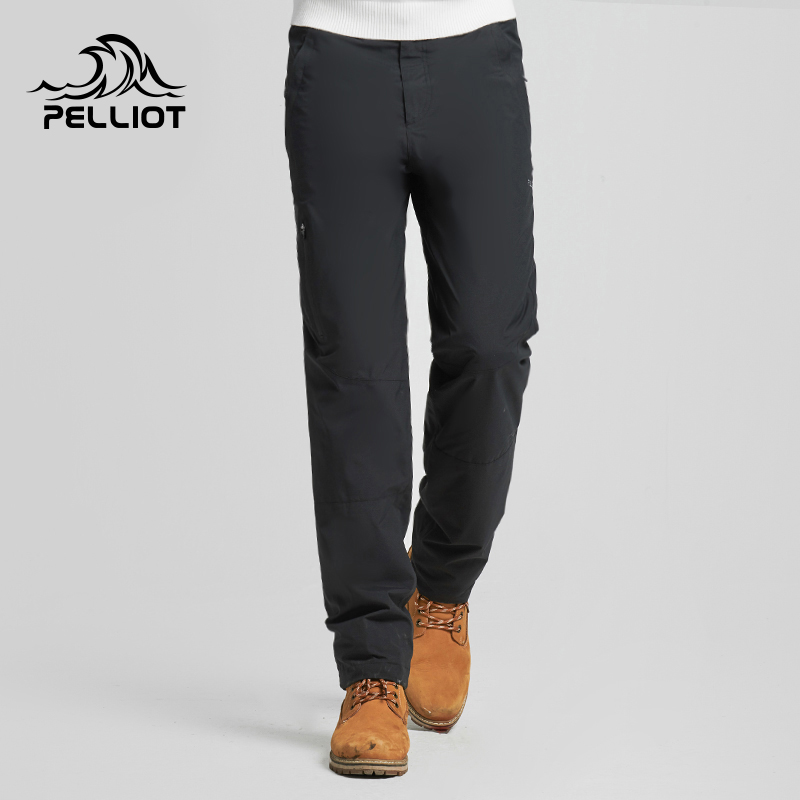 伯希和户外冲锋裤男女加绒加厚