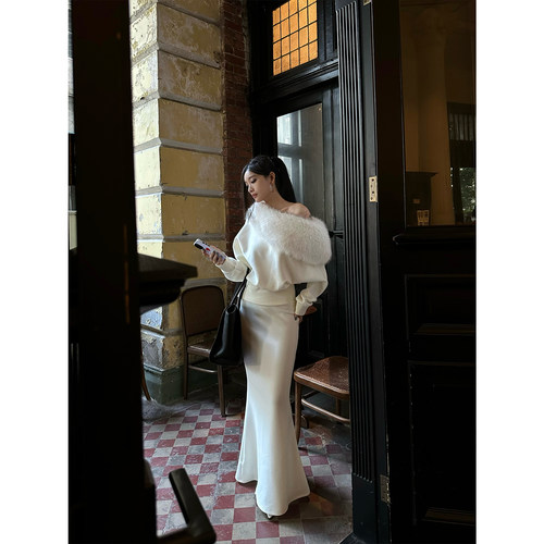 FYFTHX可拆卸毛领加绒显瘦两件套