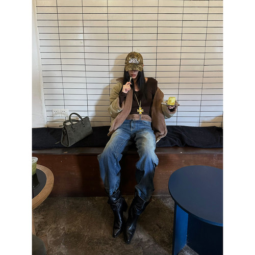 FYFTHX设计感双面穿短外套