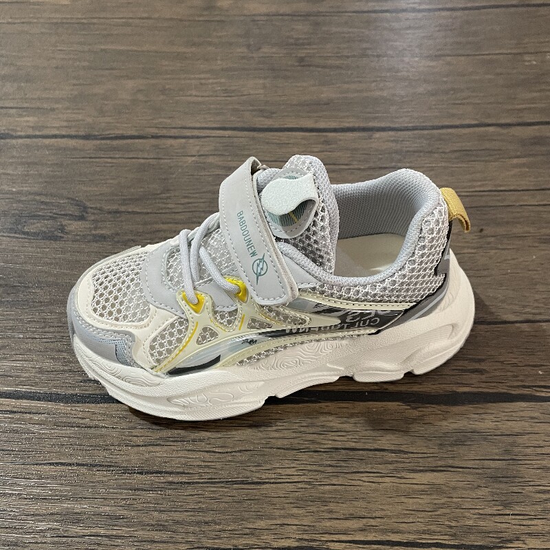 26夏款凉鞋男女中童机能鞋镂空透气防滑单网按钮运动鞋宝宝休闲鞋