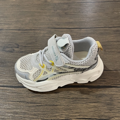 26夏款凉鞋男女中童机能鞋镂空透气防滑单网按钮运动鞋宝宝休闲鞋