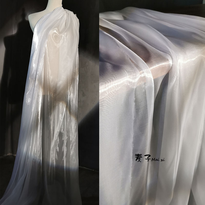 水光液态礼服涤纶欧美服装