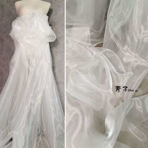 水光液态礼服涤纶欧美服装