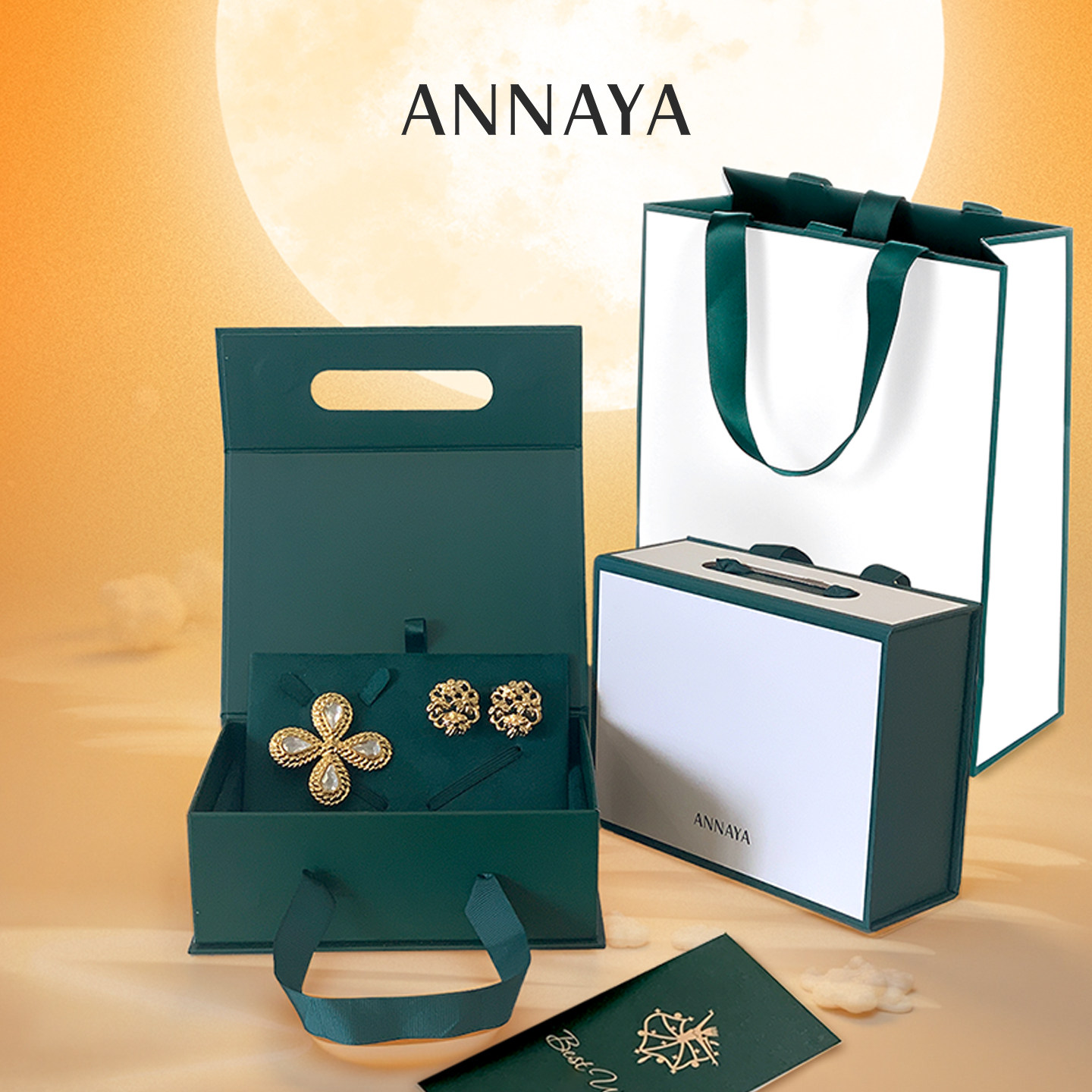 Annaya胸针首饰套装好饰成双礼盒轻奢小众饰品新年礼物送老师领导,饰品/流行首饰/时尚饰品新,胸针,淘宝优惠券,粉丝福利购,淘宝优惠卷