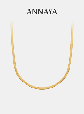 金色蛇骨链小众设计高级感