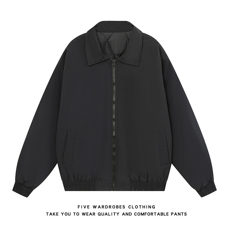 美式立领飞行夹克棉服男冬季加厚棉衣外套棉袄A166-MF2243-特P60，男装夹克，电商A166