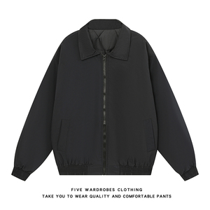 美式立领飞行夹克棉服男冬季加厚棉衣外套棉袄A166-MF2243-特P60，男装夹克，电商A166