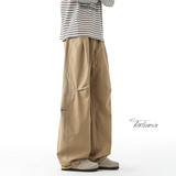 美式复古水洗弯刀裤工装裤男宽松休裤A166-NJ5J06-P50加绒60控85，男装工装外套，电商A166