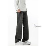 美式cleanfit牛仔裤男春季宽松直筒水洗长裤A166-K019-特P40控68，男装牛仔裤，电商A166