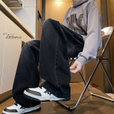 复古牛仔裤男士秋款美式高街宽松直筒裤子A166-NA5508-特P35控59，男装牛仔裤，电商A166