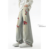 美式水洗破洞牛仔裤男2026春季休闲长裤子A166-NA5406-特P45控89，男装牛仔裤，电商A166