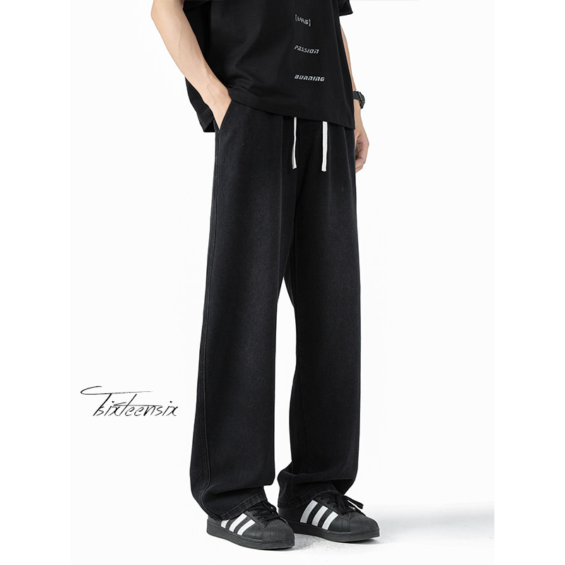 美式牛仔裤男夏季宽松直筒cleanfit长裤子A166-NA5508-特P35控59,男装牛仔裤,电商A166