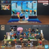 Япония Bandai WCF One Piece Storyline VOL.12 Фигурка Луффи Эйса модель автомобиля украшение подарок для мужчин
