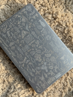 珠宝首饰美甲印花钢板珍珠项链劳力士皇冠饰品金钥匙印章转印板